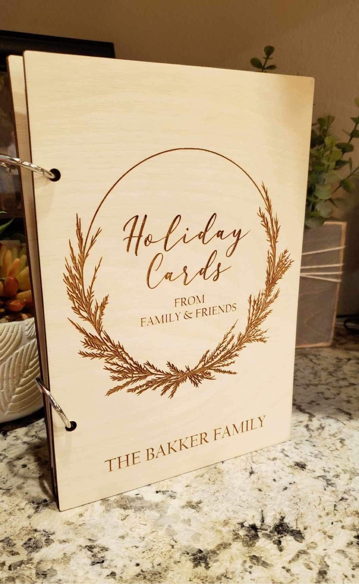 Holiday Card Keeper