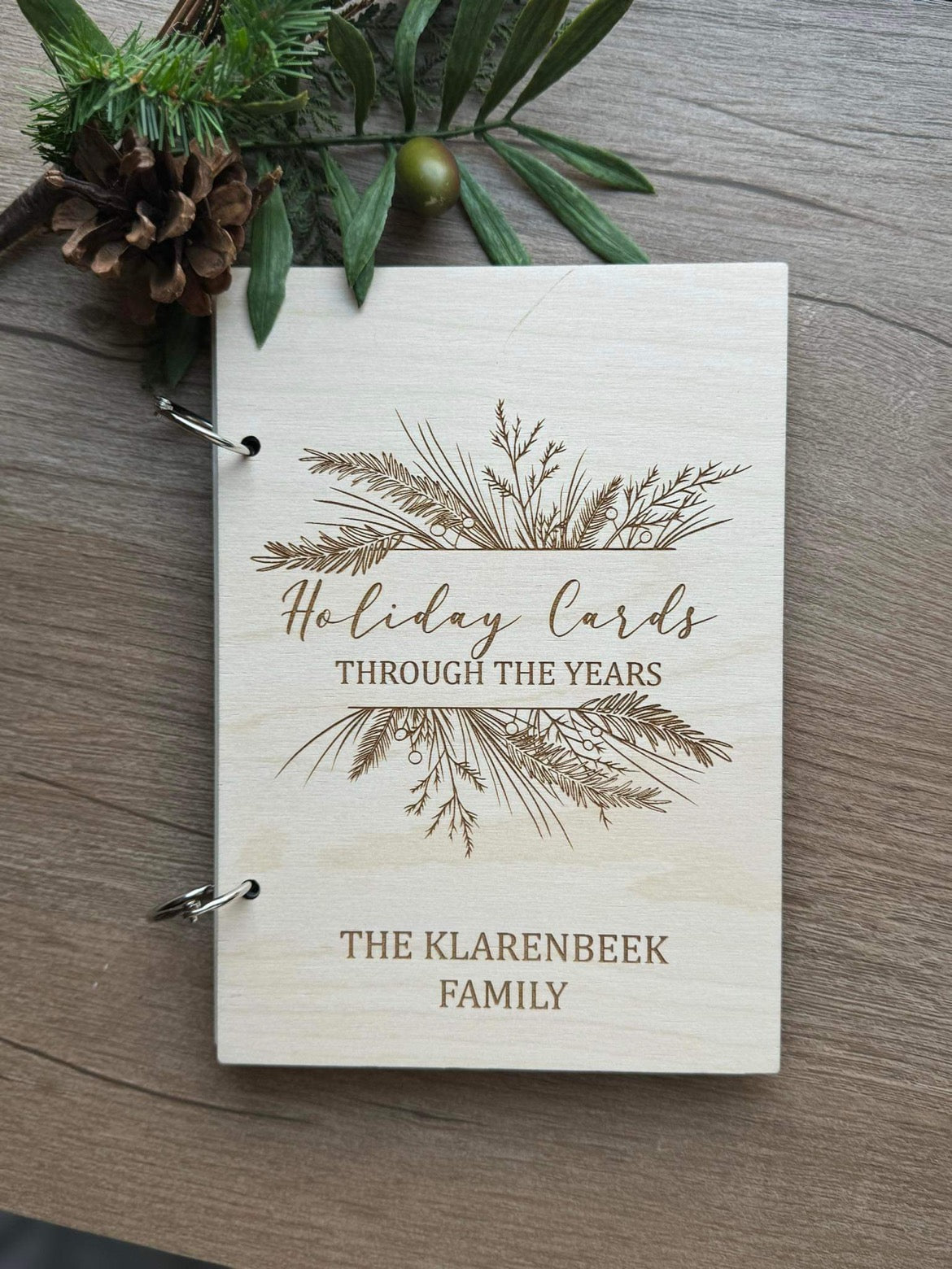 Holiday Card Keeper